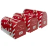 BOITE AUX LETTRES ROUGE D.23X10X12.5CM