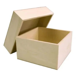 BOITE BOIS CARREE 10 X 5 X 10 CM