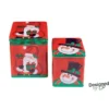 BOITE CARREE PERE NOEL ET BON.DE NEIGE PM