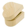 BOITE COEUR BOIS 9 X 9 X 6 CM