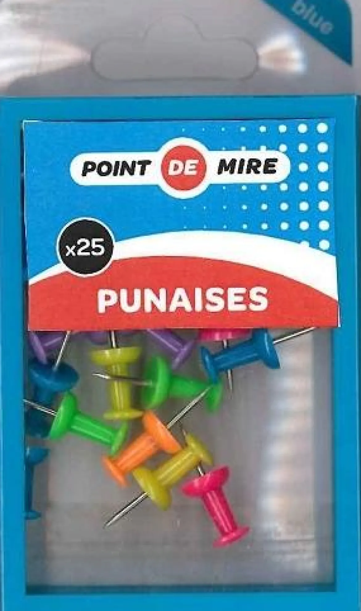 BOITE DE 25 PUNAISES MEMO