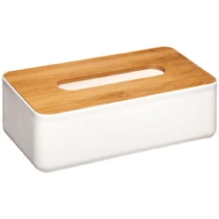 BOITE MOUCHOIR BLANC NATUREO