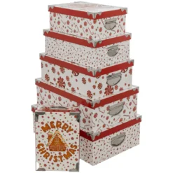 BOITE RECTANGLE PAIN EPICE D.32X21.5X11.8CM