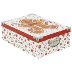 BOITE RECTANGLE PAIN EPICE D.40X26.5X13.8CM