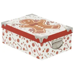 BOITE RECTANGLE PAIN EPICE D.44X31X15CM
