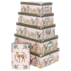 BOITE RECTANGLE SECRET DES BOIS 44X31X15CM