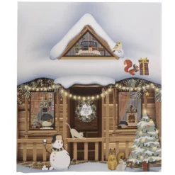 BOITE SAC TRADITIONNEL NOEL CHALET