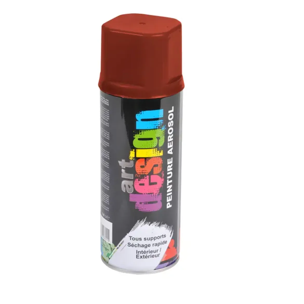 BOMBE DE PEINTURE MULTI SUPPORTS 400ML BORDEAUX