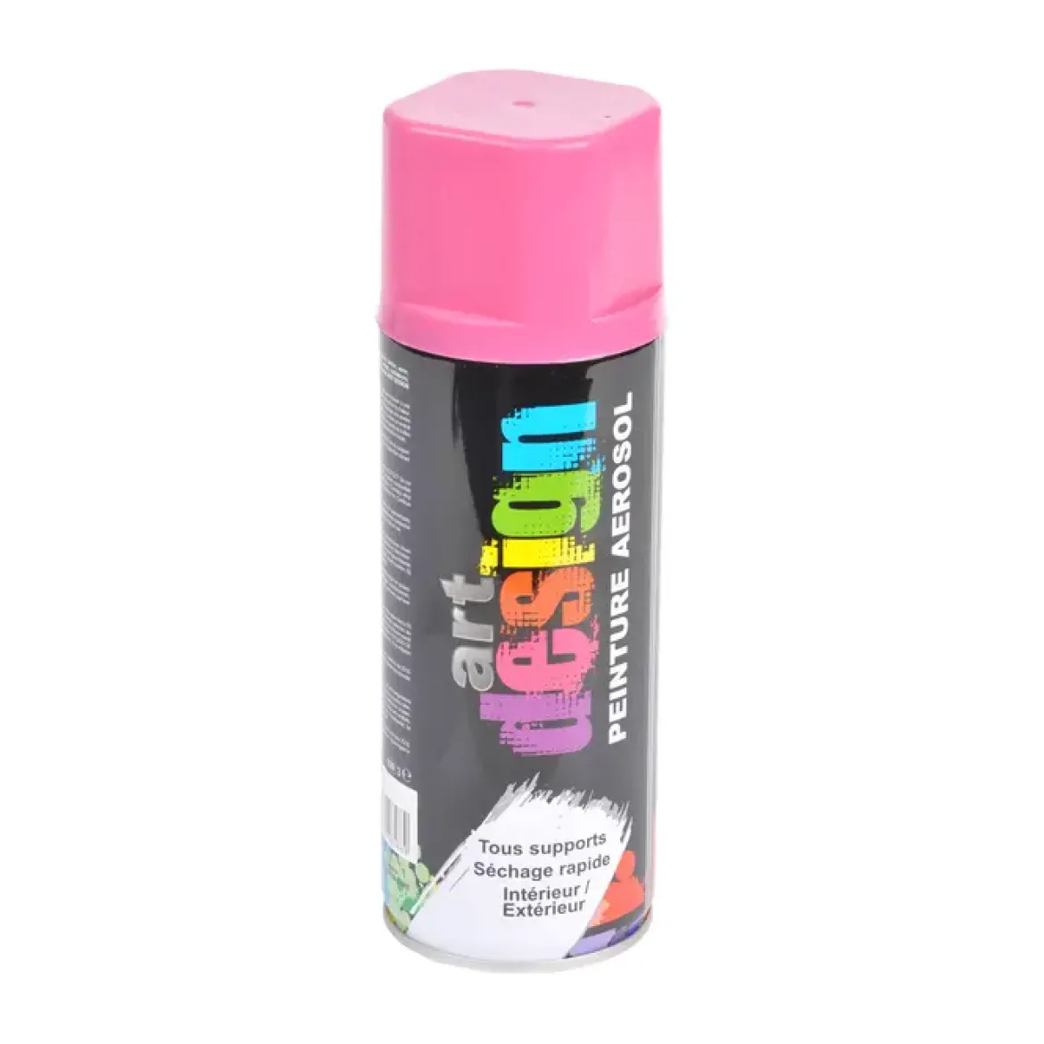 BOMBE DE PEINTURE MULTI SUPPORTS 400ML ROSE