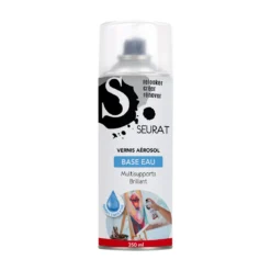 BOMBE LAQUE MULTI SUPPORTS TRANSPARENT BRILLANT 350ML