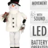 BONHOMME NEIGE DANSANT ET MUSICAL