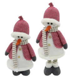 BONHOMME NEIGE EXTENSIBLE H.70CM