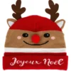 BONNET NOEL ENFANT 3D