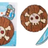 BOUCLIER ET EPEE PIRATES 53CM MOUSSE