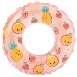 BOUEE RONDE ENFANT FRUITS OU DINOSAURES D.61CM