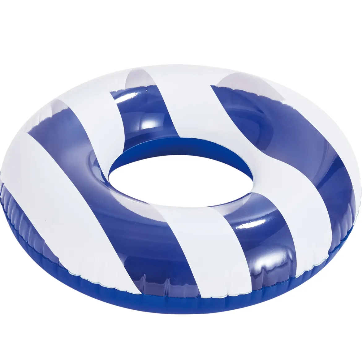 BOUEE RONDE RAYEE BLEUE D.91CM