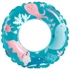 BOUEE TRANSPARENTE IMPRIME 61CM