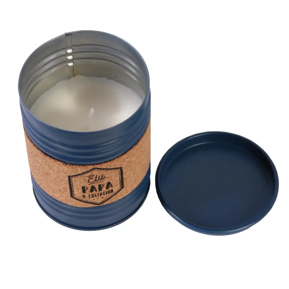 BOUGIE PARFUMEE CONSERVE METAL PAPA 130GR