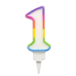 BOUGIE ANNIVERSAIRE CHIFFRE 1