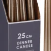 BOUGIE BATON DOREE D.25CM
