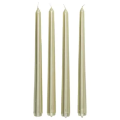 BOUGIE BATON SATIN OR 192G X4 PIECES