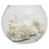 BOUGIE BOULE VERRE ET DECO 61G