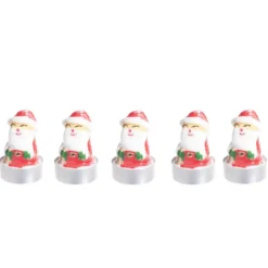 BOUGIE CHAUFFE PLAT NOEL X5 17G