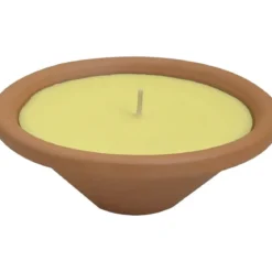 BOUGIE CITRONNELLE 100 NATURELLE  X1   TERRE CUITE