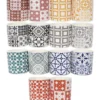 BOUGIE CITRONNELLE POT CERAMIQUE MOSAIQUE