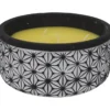 BOUGIE CITRONNELLE POT CIMENT AZTECA MEGA GRAND MODELE NOIR
