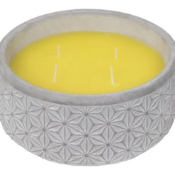BOUGIE CITRONNELLE POT CIMENT AZTECA MEGA