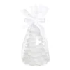 BOUGIE LED SAPIN BLANC H.9.5CM