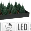 BOUGIE LED SAPIN D.11CM VERT