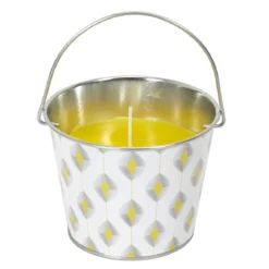 BOUGIE PARFUMEE CITRONNELLE SEAU METAL