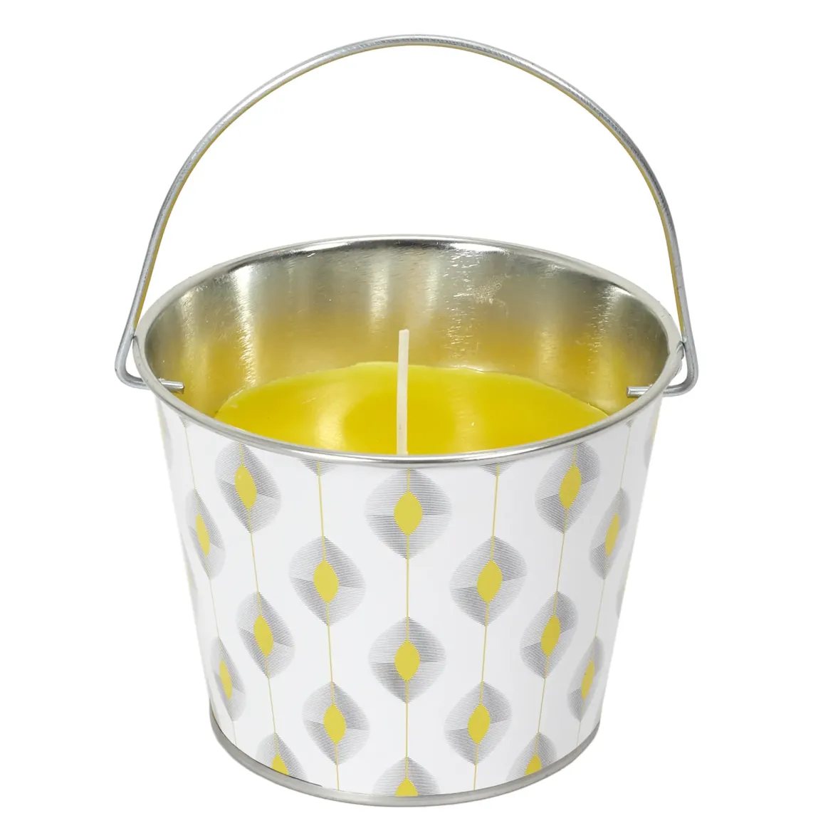 BOUGIE PARFUMEE CITRONNELLE SEAU METAL
