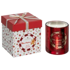 BOUGIE PARFUMEE EPICE D.8X10CM 210G