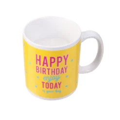 BOUGIE PARFUMEE MUG ANNIVERSAIRE 190GR