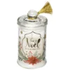 BOUGIE PARFUMEE POT VERRE POMPON 6X11CM 85G