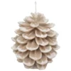 BOUGIE POMME DE PIN NEIGE 15.5CM 560G