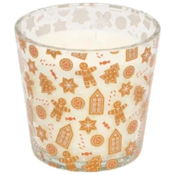 BOUGIE VERRE IMPRIME 500G