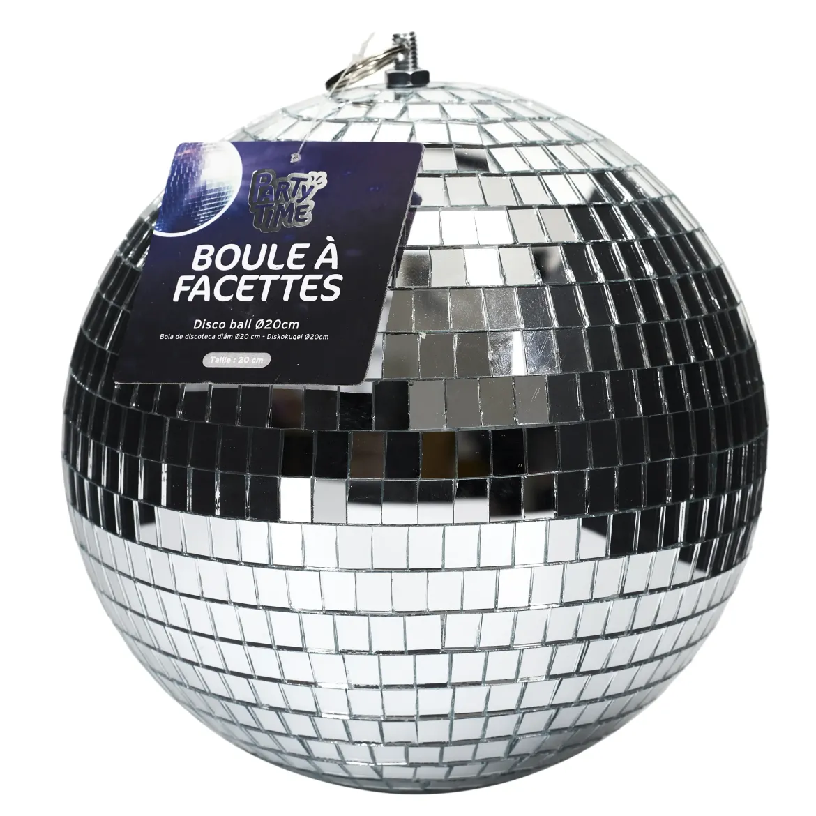 BOULE A FACETTES D.20CM