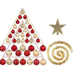 BOULE DE NOEL KIT 44 PIECES SOIR NOEL