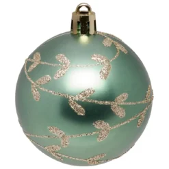 BOULE DE NOEL X12 PIECES SECRETS BOIS 6CM