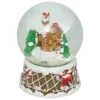 BOULE NEIGE PAIN EPICE 8CM
