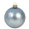 BOULE VERRE BLEUE BRANCHES COTON