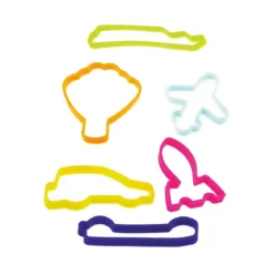 BRACELET FORME ANIMAL EN SILICONE X6