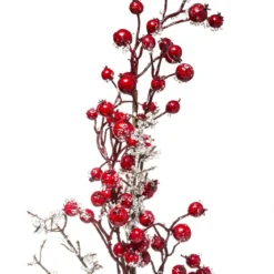 BRANCHE BAIES ROUGE H.73CM