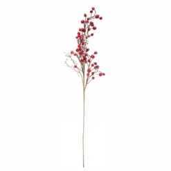 BRANCHE BAIES ROUGE H.73CM