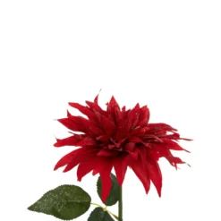 BRANCHE DAHLIA ROUGE H.68CM