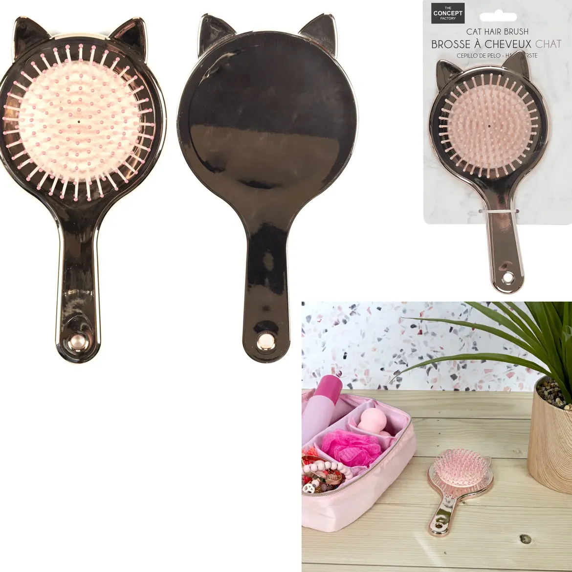 BROSSE A CHEVEUX CHAT